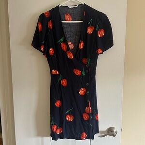Tulip Wrap Dress